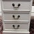 English Classic White Partner Desk For Sale - Image 13 of 18