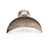 Set of Vintage Nickeled Brass Crescent Moon Drawer Knobs For Sale - Image 4 of 6