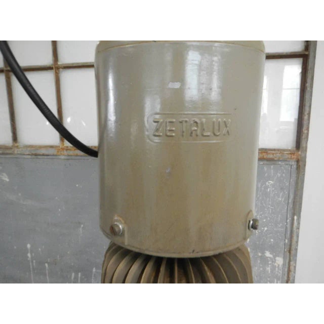 1960s Industrial Lamp from Zetalux, Italy, 1960s For Sale - Image 5 of 12