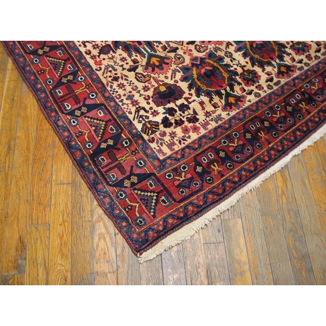 Persian Late 19th Century S.E. Persian Afshar Carpet ( 5'2" x 6'7" - 157 x 201 ) For Sale - Image 3 of 8