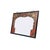 Wood 85" X 71" Chinese Red Golden Relief Carving Wood Frame Wall Mirror For Sale - Image 7 of 17