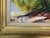 Wood Original Signed & Framed Oil Painting on Russian Linen Titled 'Tropical Breeze' by William Vincent (American 1939-2004) For Sale - Image 7 of 17
