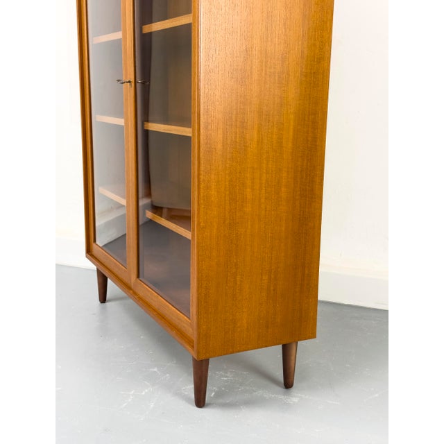 Vintage Teak Cabinet with Glass Doors from WK Möbel, 1970s For Sale - Image 17 of 18