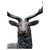 Bronze Twelve-Point Stag Garden Sculpture For Sale - Image 13 of 18