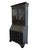 ETHAN ALLEN Newport Collection Contemporary Asian Inspired Black 41" Secretary Desk w. Bookcase Hutch Top 34-9408 85.5"...