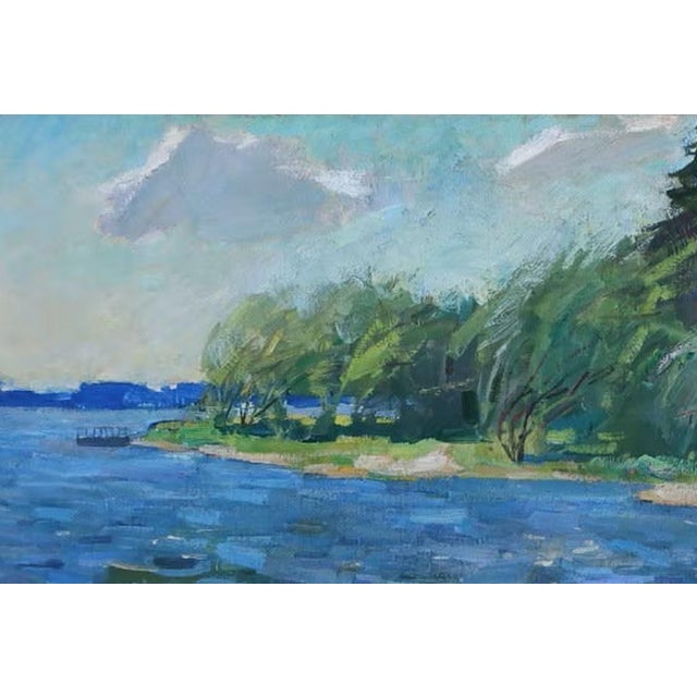 FREE SHIPPING worldwide. The painting will be rolled up and packed securely in a special protective tube. Note: The...