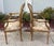 French Pair of Elegant Antique Gilded Louis XVI Style Chairs. Some Restoration Required For Sale - Image 3 of 12