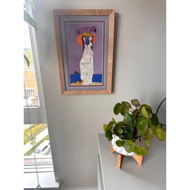 Peter Buch Attributed 1974 Formentera Original Mixed Media Figurative Art For Sale - Image 14 of 16