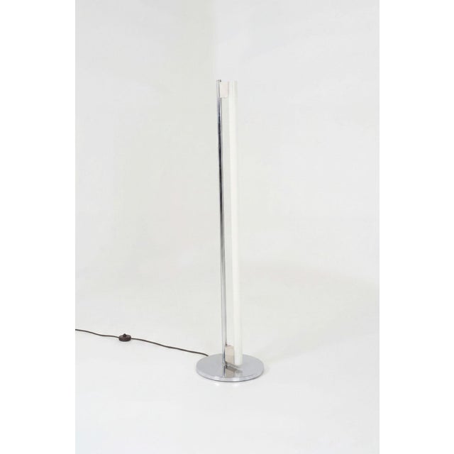 Metal 1990s Eileen Gray Tube Light Floor Lamp for ClassiCon For Sale - Image 7 of 9