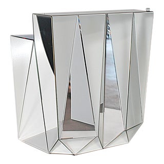 Modern Design Mirrored Bar / Reception Stand For Sale