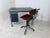 Industrial Metal & Linoleum Desk from Gispen, 1950s For Sale - Image 6 of 9