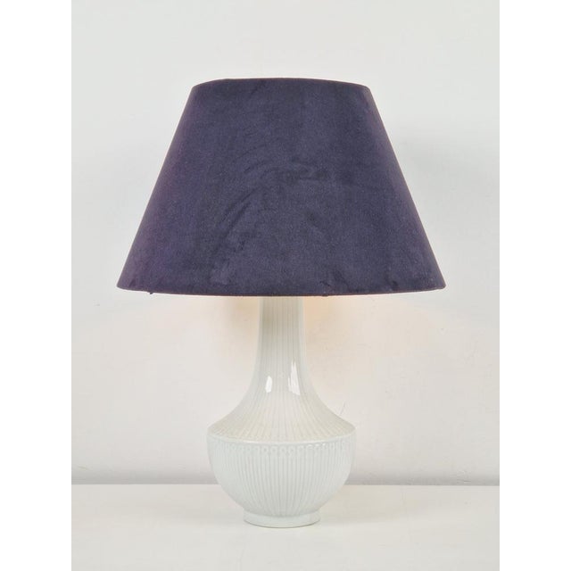 Porcelain Hutschenreuther Table Lamp, 1960s For Sale - Image 9 of 11