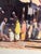 1960s G. D. Thyaga Raj Street Scene, a Bundi Original Watercolor Painting, Circa 1968 For Sale - Image 5 of 12