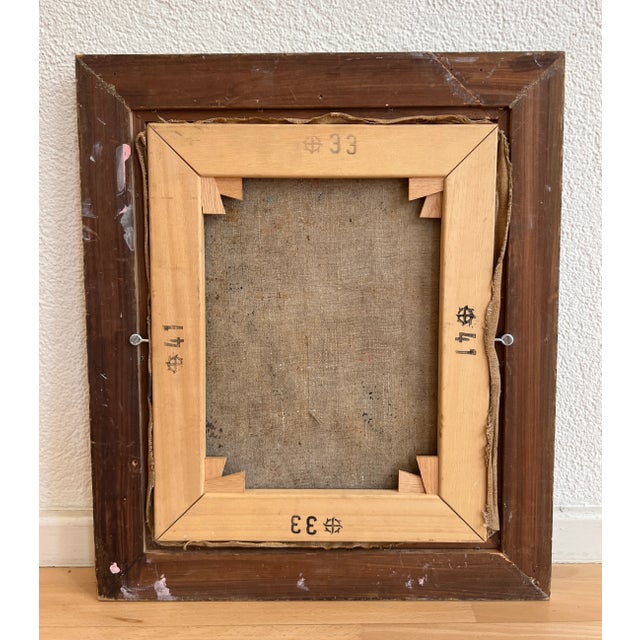 Henry Meylan, Mère et enfant, Oil on Canvas, Framed For Sale - Image 12 of 13