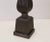Early 20th Century Ribbed Metal Lamp Art Deco Art Nouveau Egyptian Revival Column For Sale - Image 5 of 6