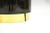1970s Vintage Black Lacquer & Brass Round Pedestal For Sale - Image 5 of 9