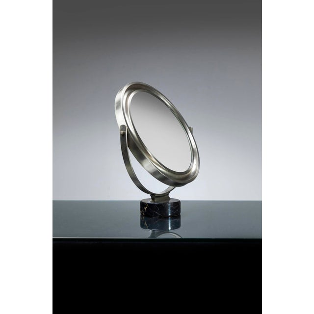 Artemide Narcissus Table Mirror by Sergio Mazza for Artemide, 1970s For Sale - Image 4 of 4