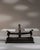 Metal Circa 1900 French Black Cast Iron and White Marble Balance Scale With Scrolled Column For Sale - Image 7 of 7