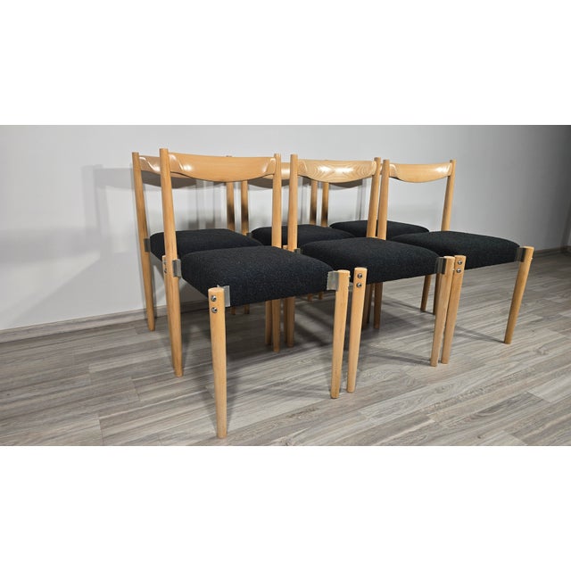 Chairs from Miroslav Navratil, 1960s, Set of 6 For Sale - Image 10 of 12