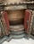 Green Rare Hand Painted Spanish 1800s Corner Cupboard For Sale - Image 8 of 17