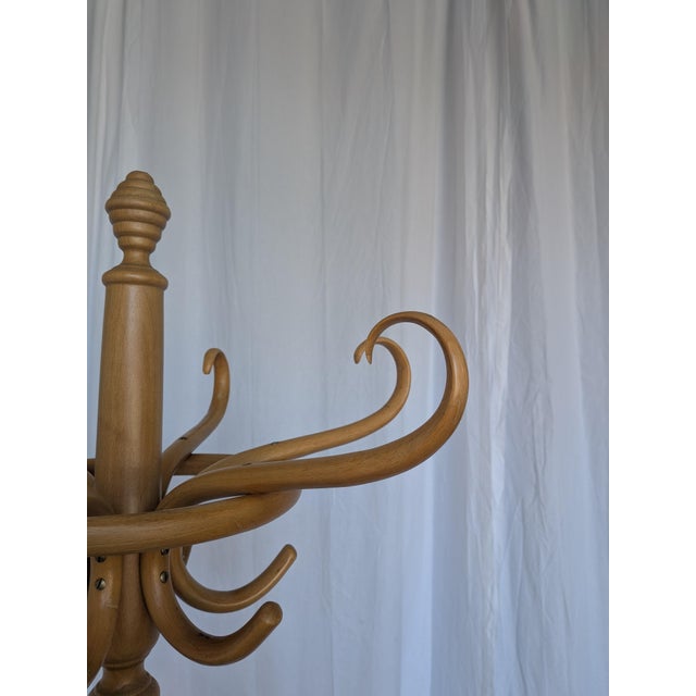 1970s Vintage Bentwood Coat Stand with Umbrella Holder, 1970s For Sale - Image 5 of 18