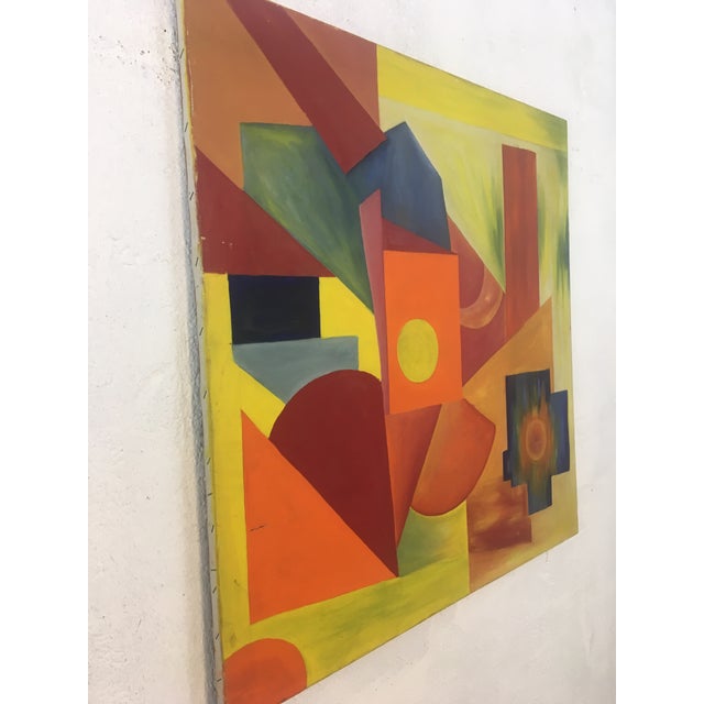 Modern 1960s Mid-Century Modern Painting For Sale - Image 3 of 8
