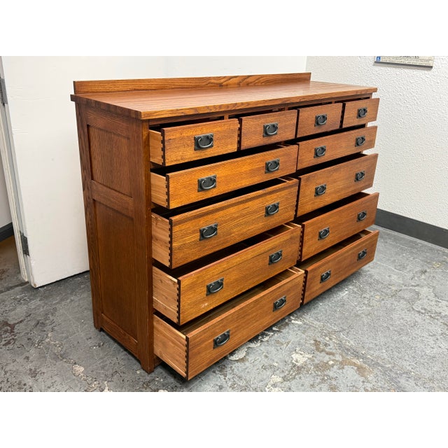 Kimball Kimball Home Mission Viejo Double Mule Chest, Model 71-321 For Sale - Image 4 of 12