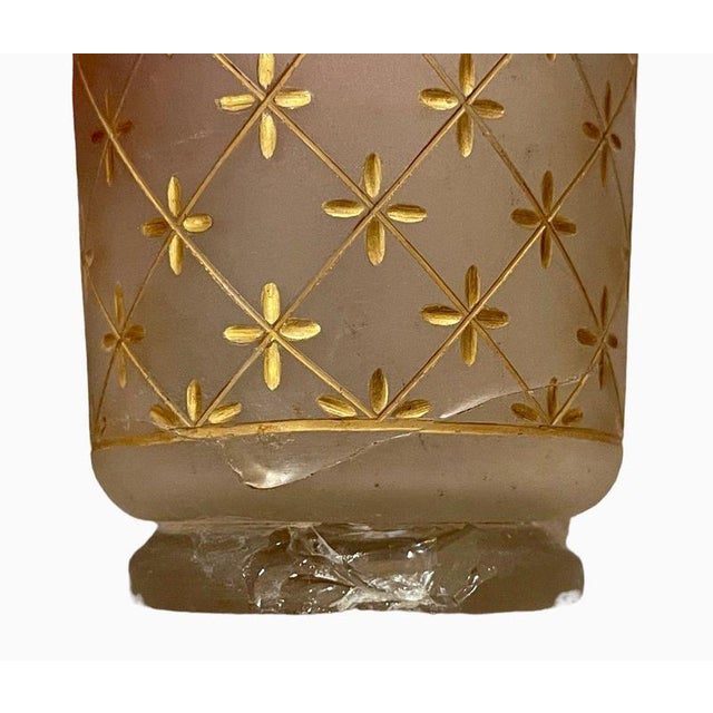 Crystal Cornet Vase with Putti from Maison Tahan For Sale - Image 11 of 13