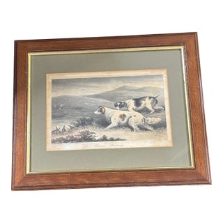 Framed Print "Grouse Shooting" by S. Alkin For Sale