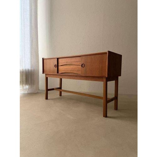 Contemporary Vintage Scandinavian Teak Sideboard, 1960s For Sale - Image 3 of 13