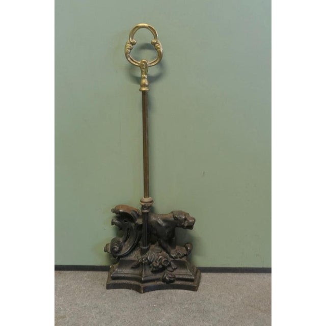 19th Century Cast Iron Door Stop For Sale - Image 3 of 8