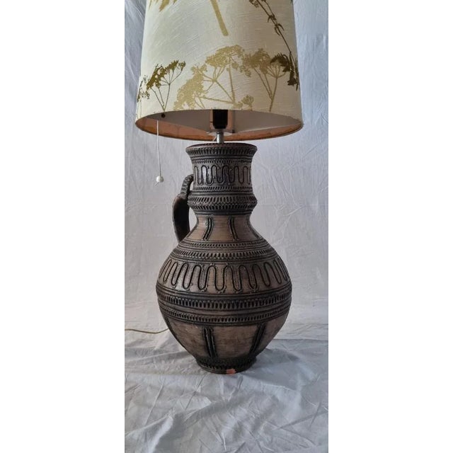 1970s XXL Floor Lamp from Gmundner Keramik, Austria, 1970s For Sale - Image 5 of 15