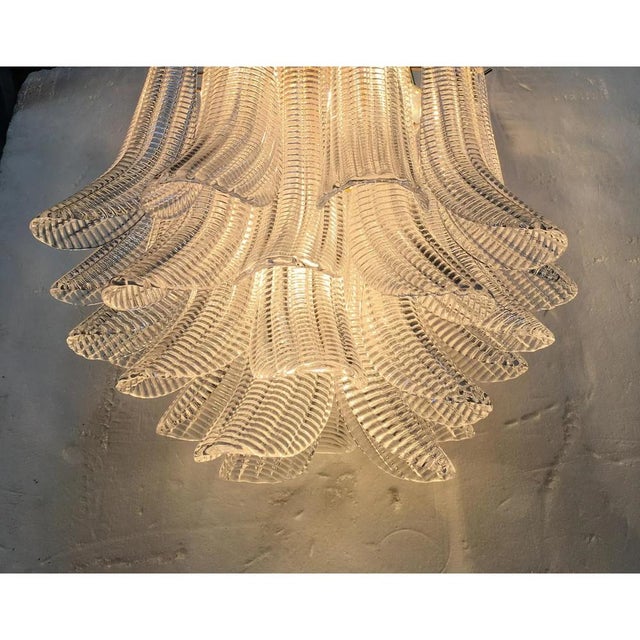 Gold Murano Glass Selle Chandeliers by Simoeng, Set of 2 For Sale - Image 8 of 10