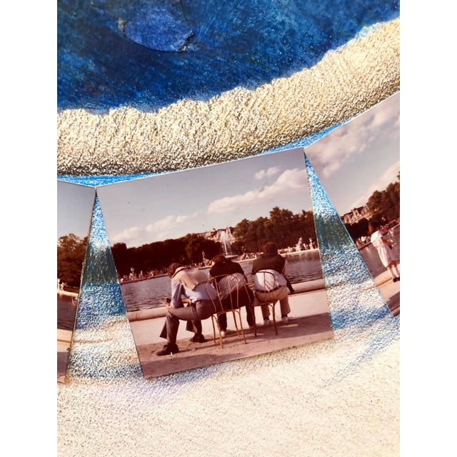 Vera Simons, Afternoon in Tuileries Paris Boats Painting Photo Collage Photograph Assemblage, 1982 For Sale In Miami - Image 6 of 11