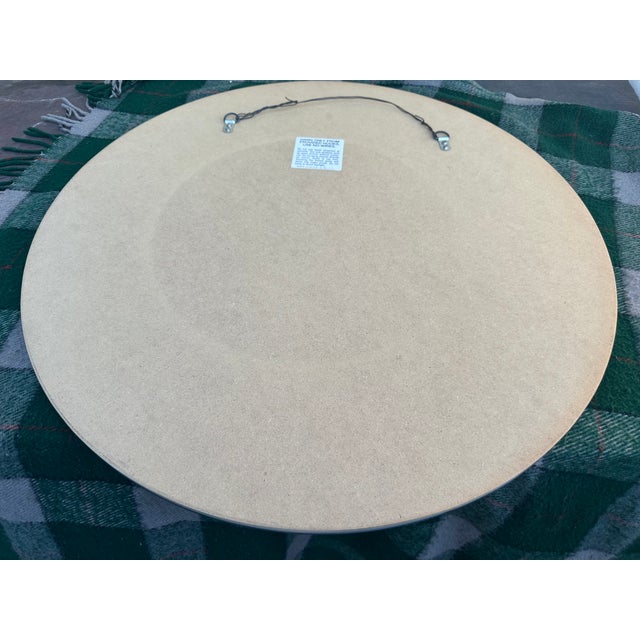 Gold David Marshall Reserve Gilt Greek Key Mirror For Sale - Image 8 of 8