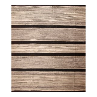 Nazmiyal Collection Modern Abstract Kilim Area Rug For Sale