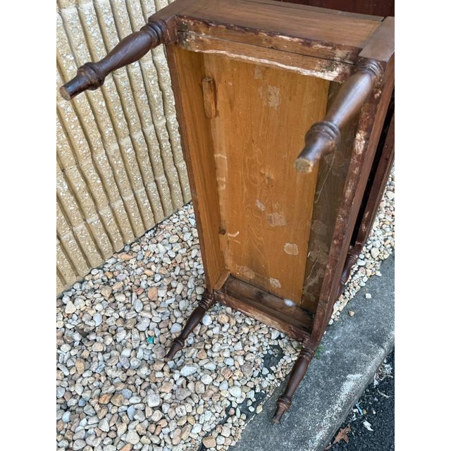 Antique 19th Century Georgian Style 2 Tier Washstand Side Table For Sale - Image 12 of 16