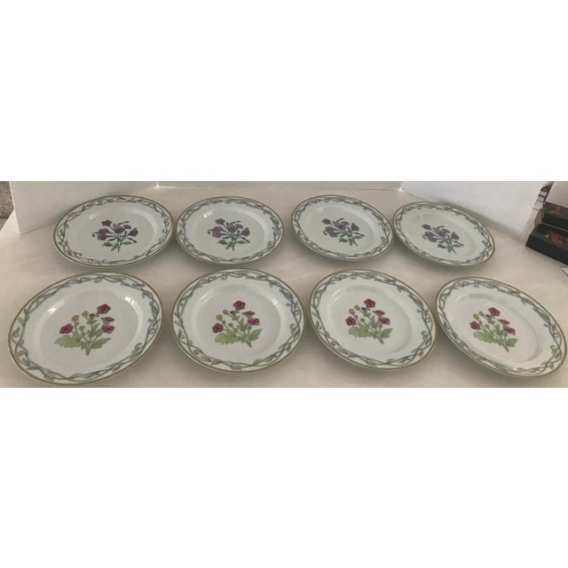 Dansk Designs Dansk Tivoli Gardens Set of Eight Plates Japan For Sale - Image 4 of 7