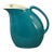 Sky Blue Vintage Mid-Century Modern Retro American Hall Ocean Blue Pitcher For Sale - Image 8 of 8