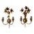Italian Hollywood Regency Gilt Lily Sconces by Passeri, 1980s, Set of 2 For Sale - Image 14 of 14