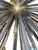 Italian Vintage Italian Murano Glass Sputnik Semi-Flush Mount Chandelier, 1980's. For Sale - Image 3 of 7