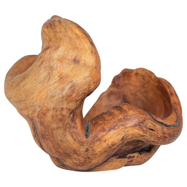 Swedish Folk Art Burl Bowl, 1960s For Sale - Image 12 of 12