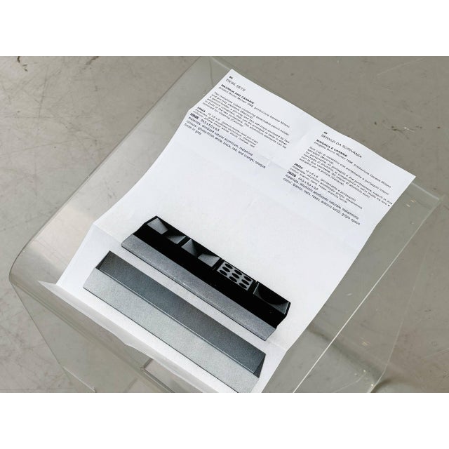Desk Set by Bruno Munari for Danese Milano, 1980s, Set of 3 For Sale - Image 6 of 8