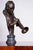 Brown Art Deco Miles Davis Sculpture in Bronze and Marble, Czech, 1930s For Sale - Image 8 of 18
