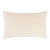 Scalamandre 22" x 14" Tudor Velvet Lumbar Pillow in Froth For Sale