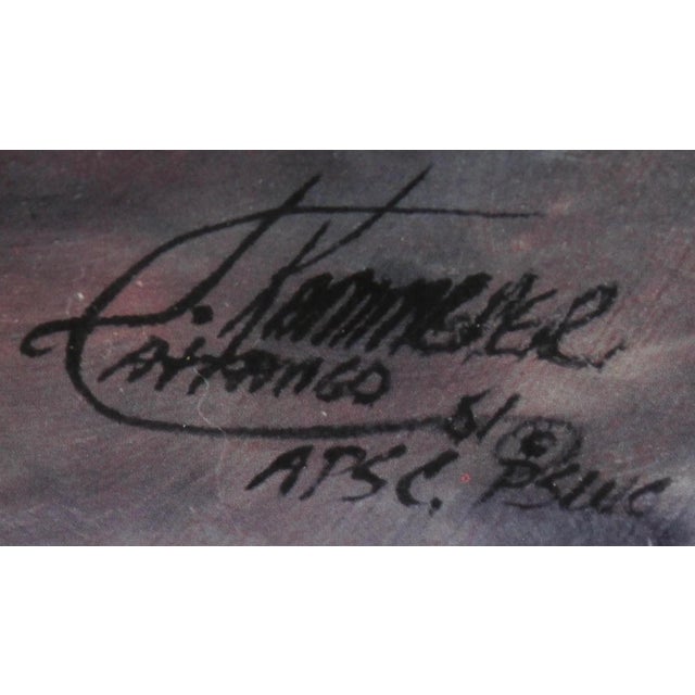 Mid 20th Century Beautiful Native American Print by J. Kammerer For Sale - Image 5 of 8