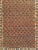 French Country Antique Persian Kurdish Area Rug, Handwoven All-Over Paisley Pattern, Rust Red & Navy, 3’ X 6’ For Sale - Image 3 of 8