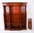 Vintage Sheraton Revival Breakfront Open Bookcase For Sale - Image 12 of 14