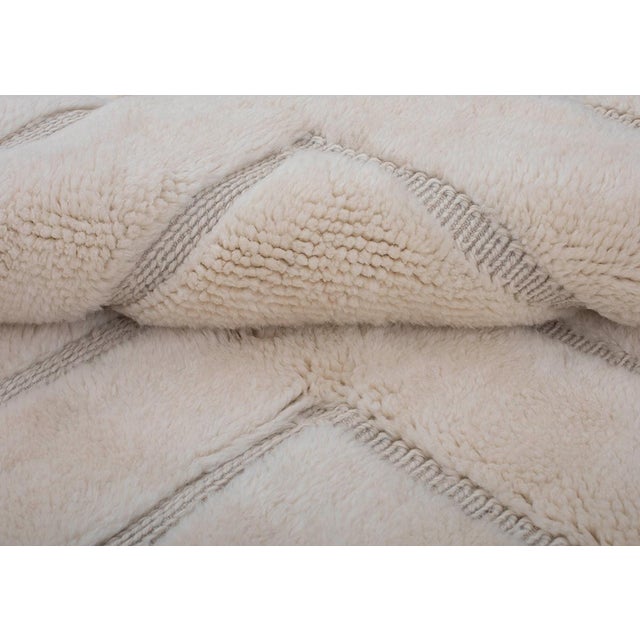 Hand-Knotted Wool Rug by Azele Studio For Sale - Image 4 of 11