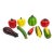 Vintage Hand-Blown Art Glass Vegetable Collection, Set of 9 For Sale